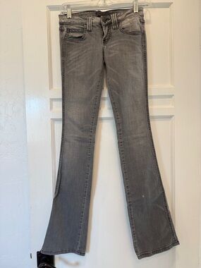 Frankie B. Grey Flare Jeans